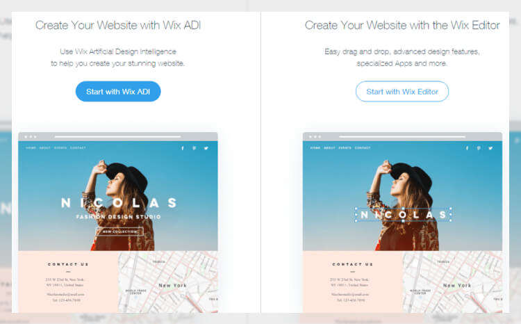 Wix ADI | Builds a Website For You