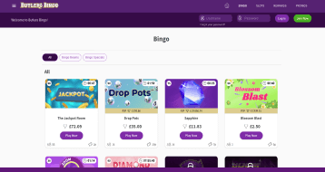 butlers-bingo site preview