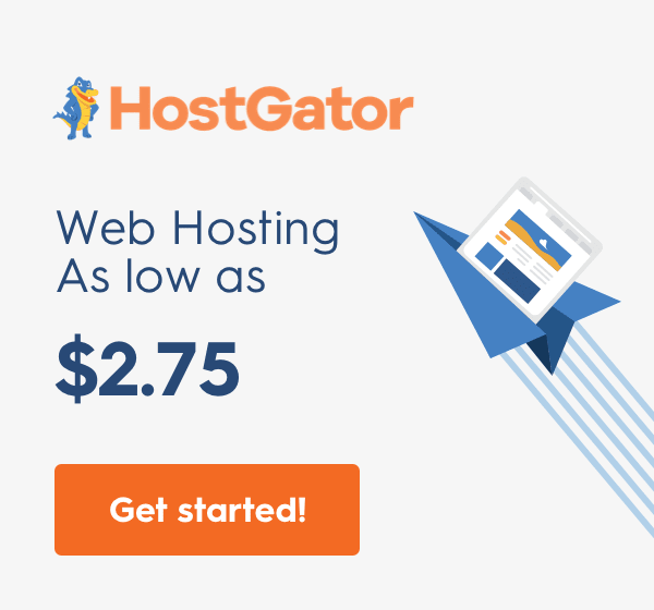 Hosting HostGator banner