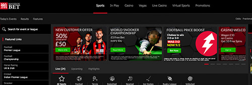 Start betting at Mansionbet today