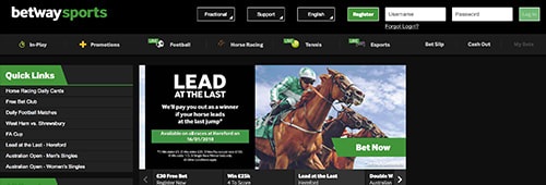 Betway is a great place to start your sports betting journey