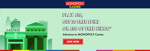 Monopoly Casino Promotions