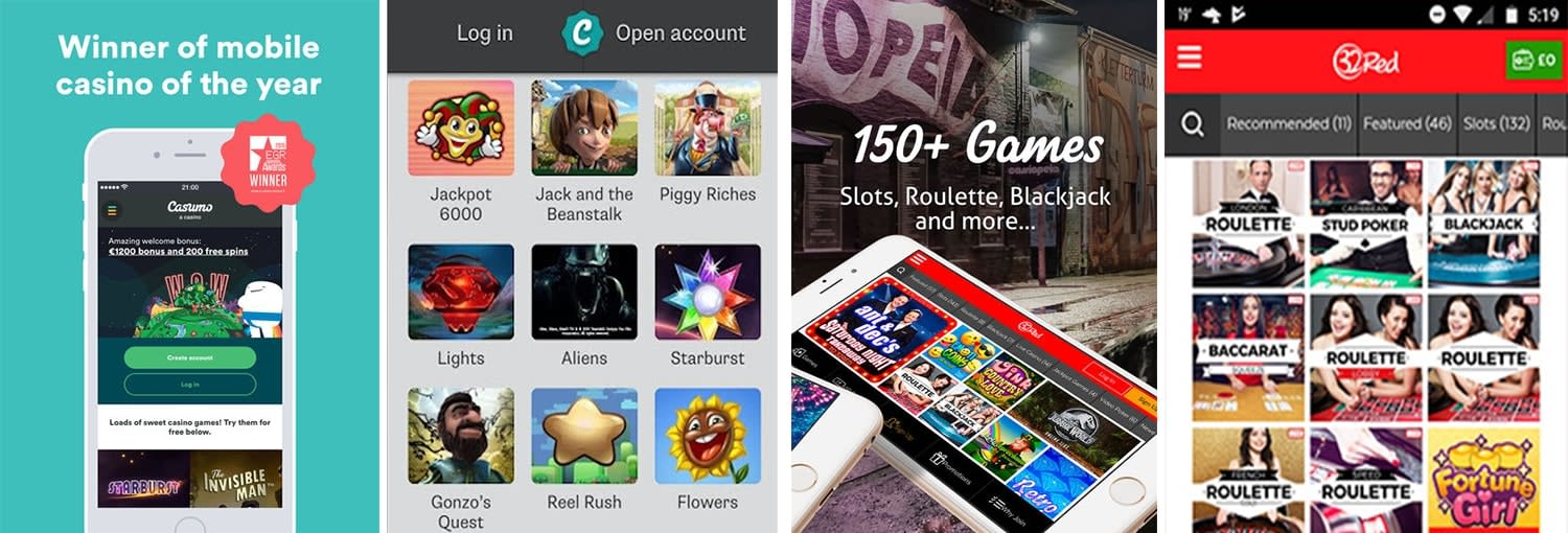 Both 32Red and Casumo have great software, graphics and a ranges of games