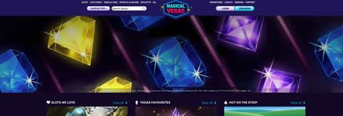 For the best experience start playing at Magical Vegas now