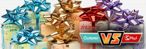Check out 32Red and Casumo's promotions, bonuses and special offers
