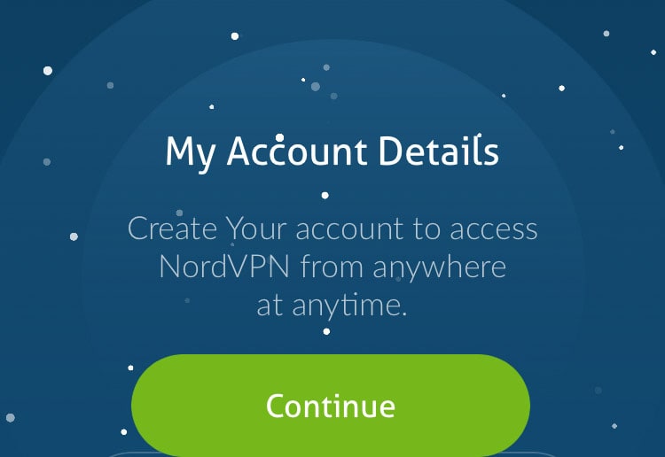 Account details for VPN Account details for VPN