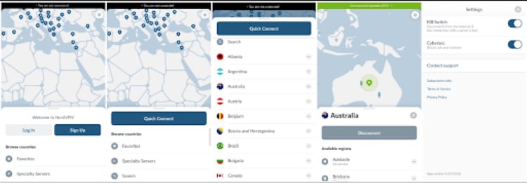 Mobile client