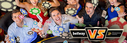 Betway is the overall winner in the showdown between Betway and Hippodrome