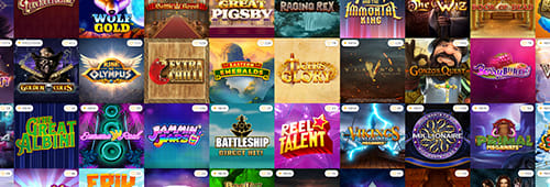A range of games are available at Winning Room