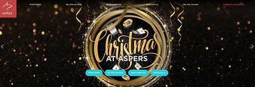 Play your favourite games at Aspers Casino