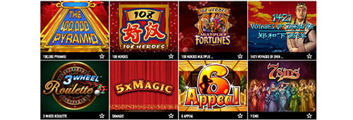 Enjoy a wide range of games at Aspers Casino