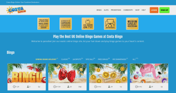 costa-bingo site preview