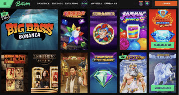 betinia site preview