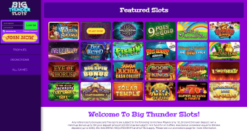 big-thunder-slots site preview