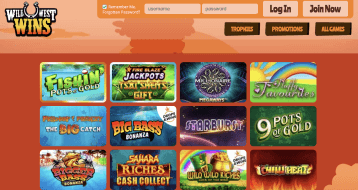 wild-west-wins site preview