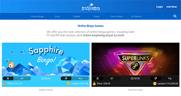 jackpotjoy-bingo site preview