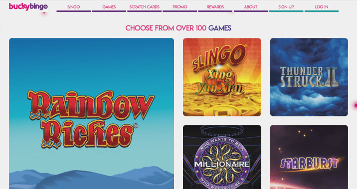 bucky-bingo site preview