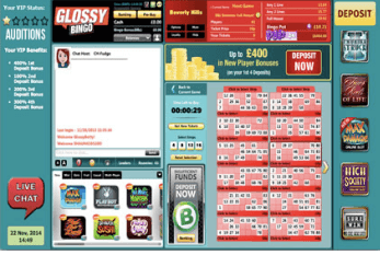 glossy-bingo site preview