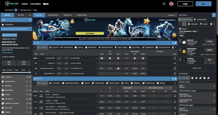 neptuneplay site preview