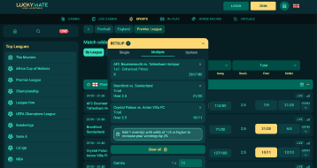 luckymate site preview