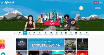 spinland site preview