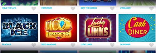 Magical Vegas has a great range of games